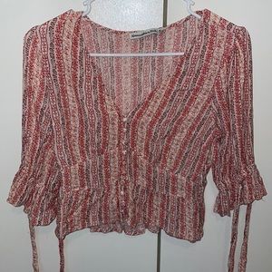 medium Abercrombie crop top